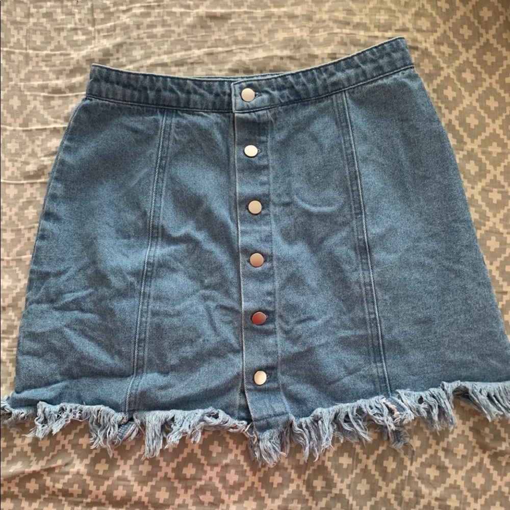Forever 21 Jean Skirt